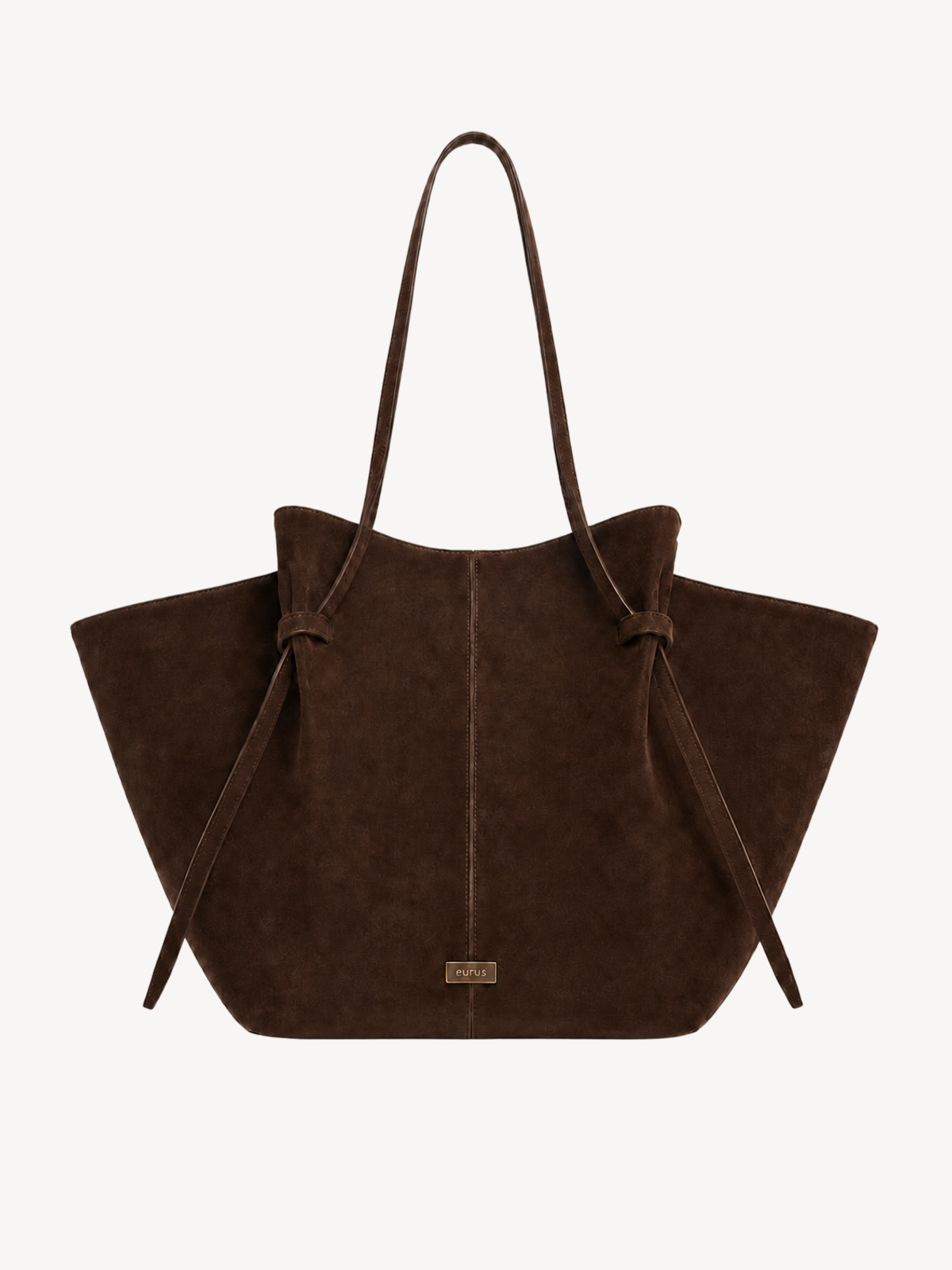 Mara Winged Suede Tote