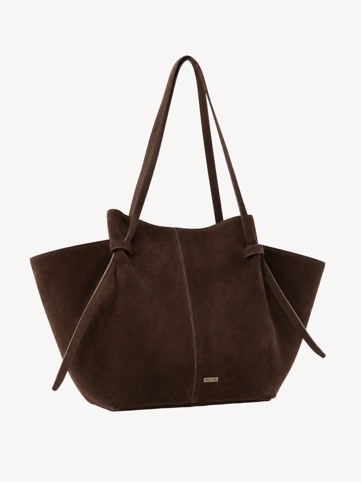 Mara Winged Suede Tote