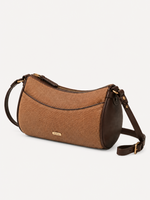 Pia Curved-Panel Crossbody, view 8