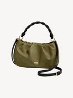 Zia Braided-Handle Crossbody in olive black