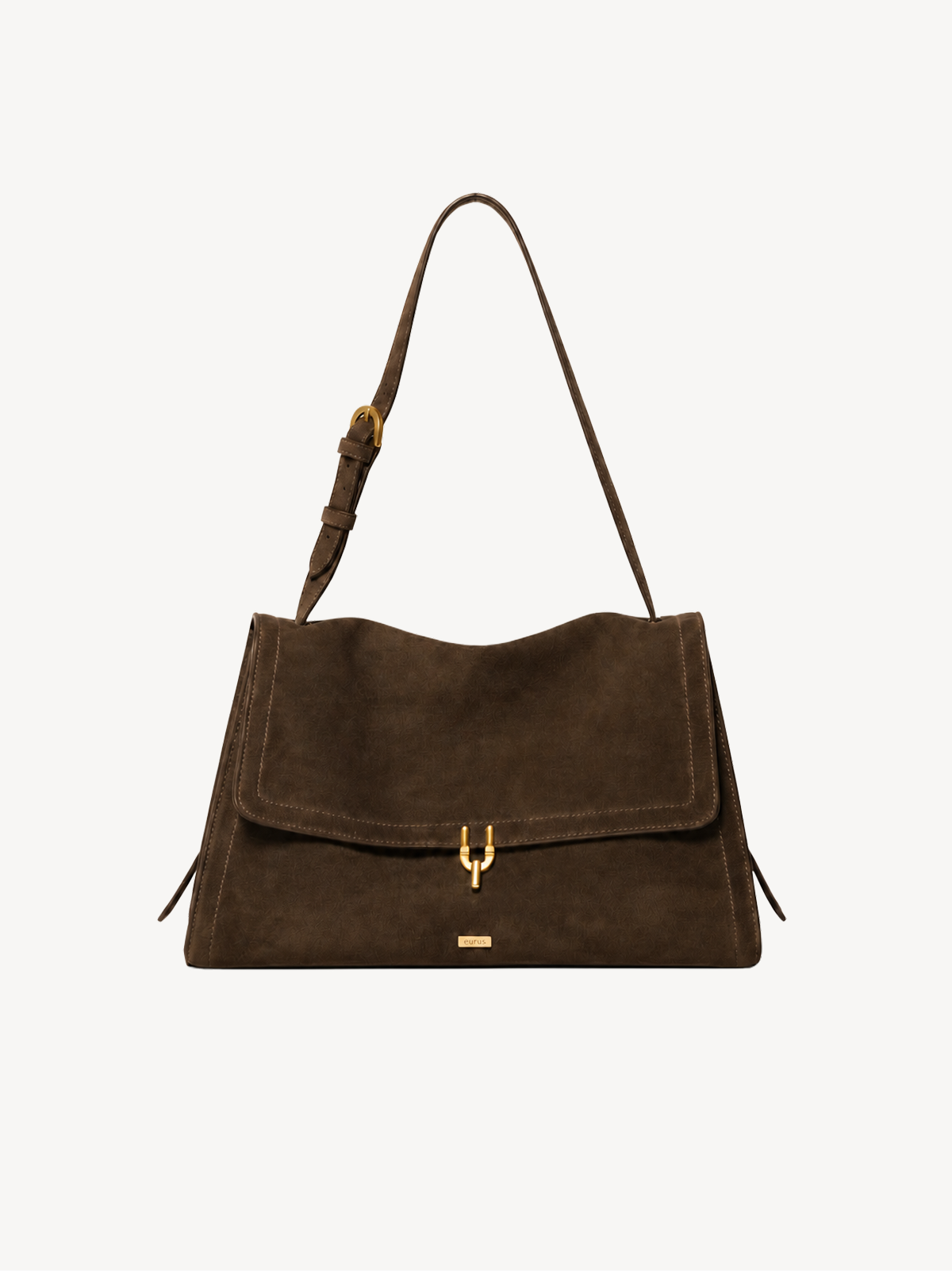 Orla Suede Flap Shoulder Bag