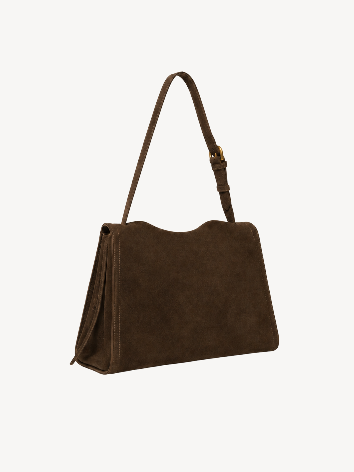 Orla Suede Flap Shoulder Bag