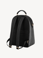 Nara Rounded Leather Backpack, view 2