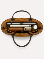 Dune Belted Suede Tote, view 4