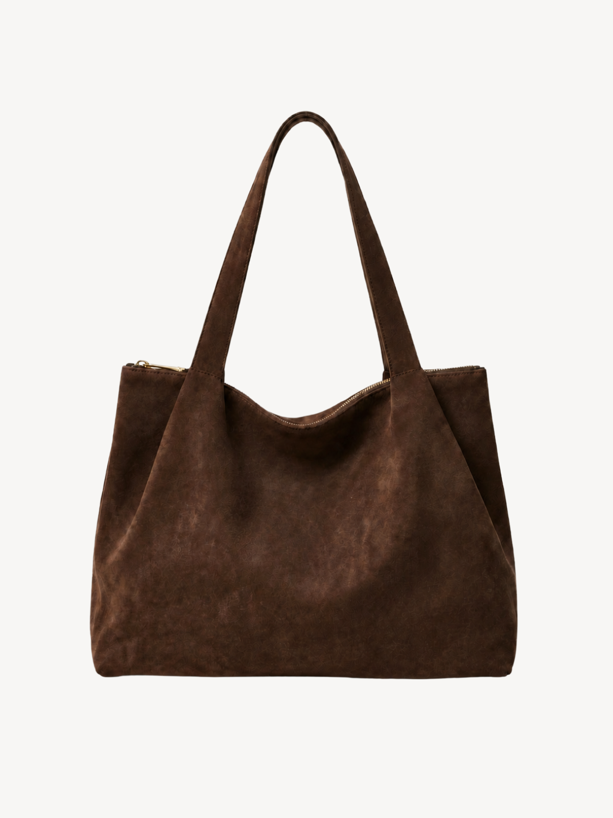 Sera Slouch Suede Tote in cocoa