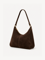 Lina Slouch Suede Hobo, view 9