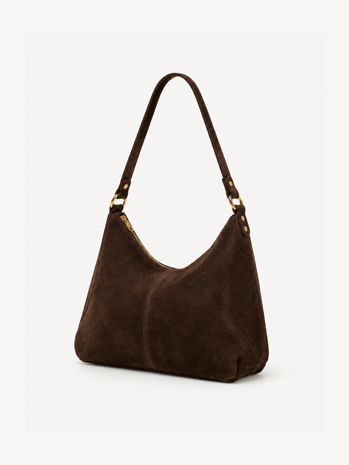 Lina Slouch Suede Hobo, view 9