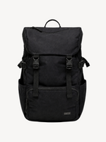 Atlas Utility Buckle Backpack in charcoal navy