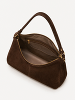 Lina Slouch Suede Hobo, view 5