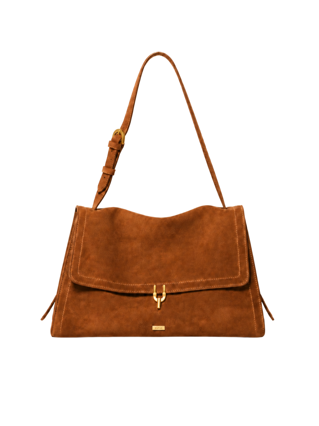 Orla Suede Flap Shoulder Bag, view 8