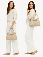 Vera Soft Leather Satchel, view 7