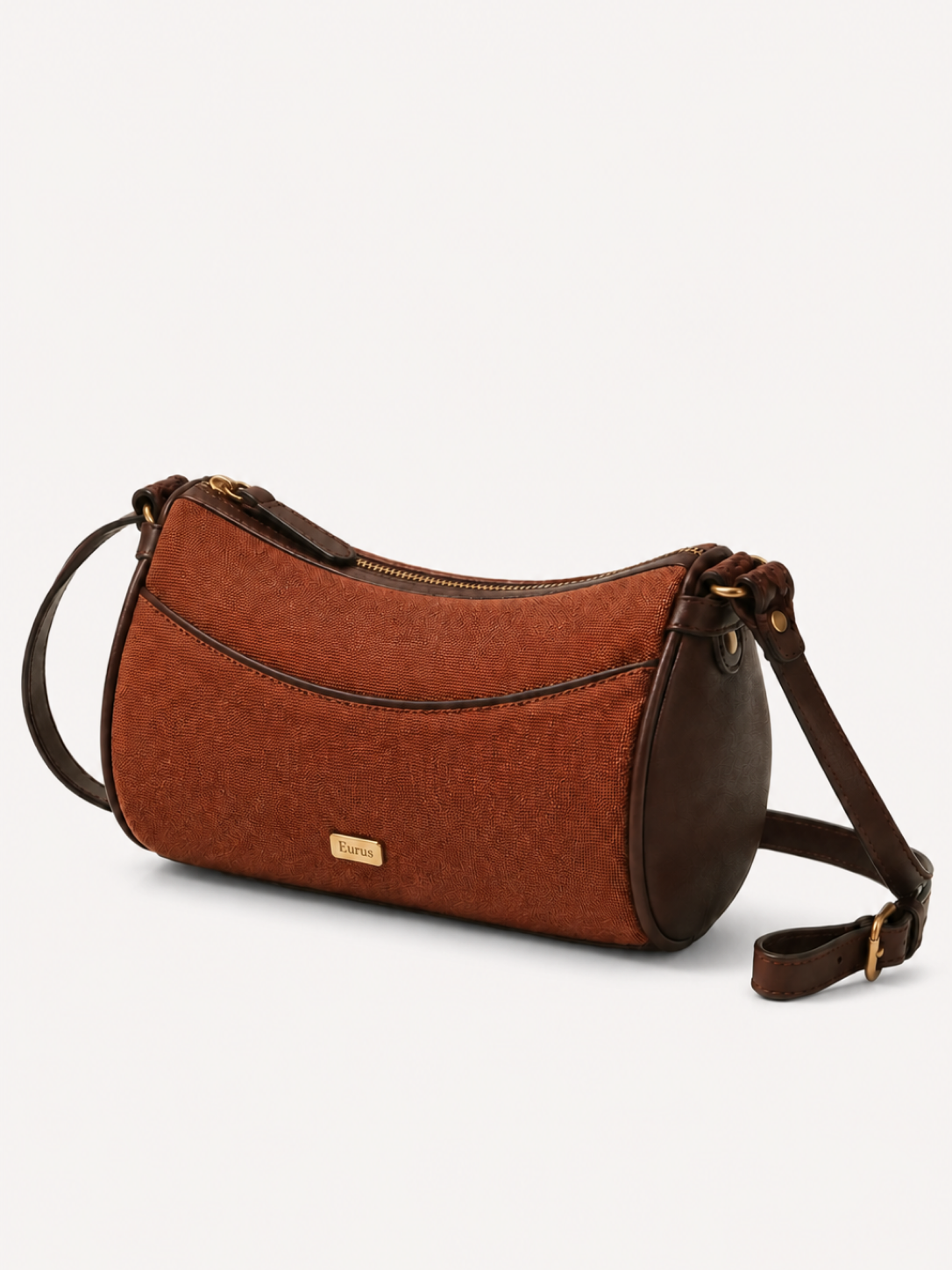 Pia Curved-Panel Crossbody, view 7