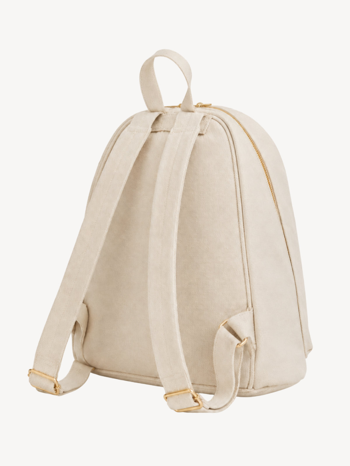 Luma Drawstring Canvas Backpack, view 2