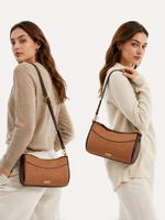 Pia Curved-Panel Crossbody, view 6