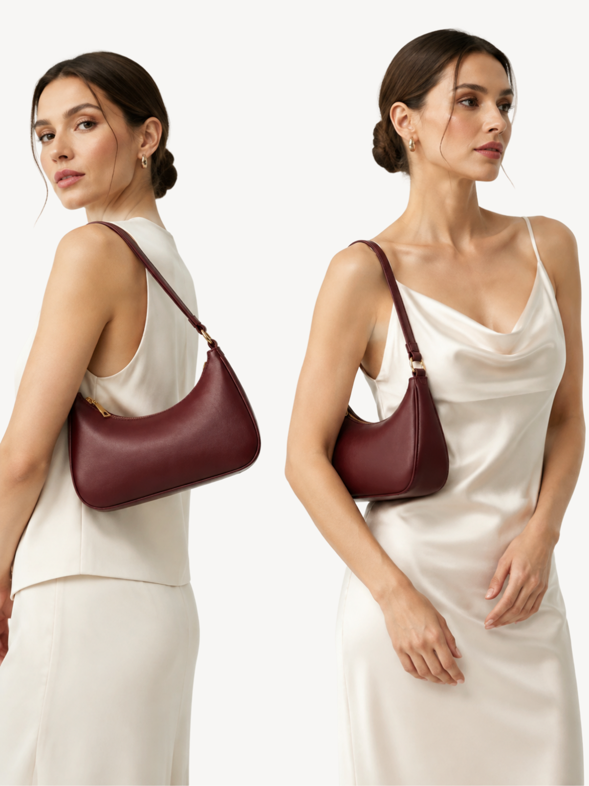 Suri Mini Leather Hobo, view 7