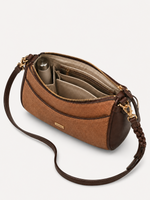 Pia Curved-Panel Crossbody, view 2
