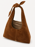 Siena Knot Suede Hobo interior
