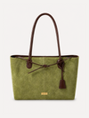 Linden Suede Tie Tote