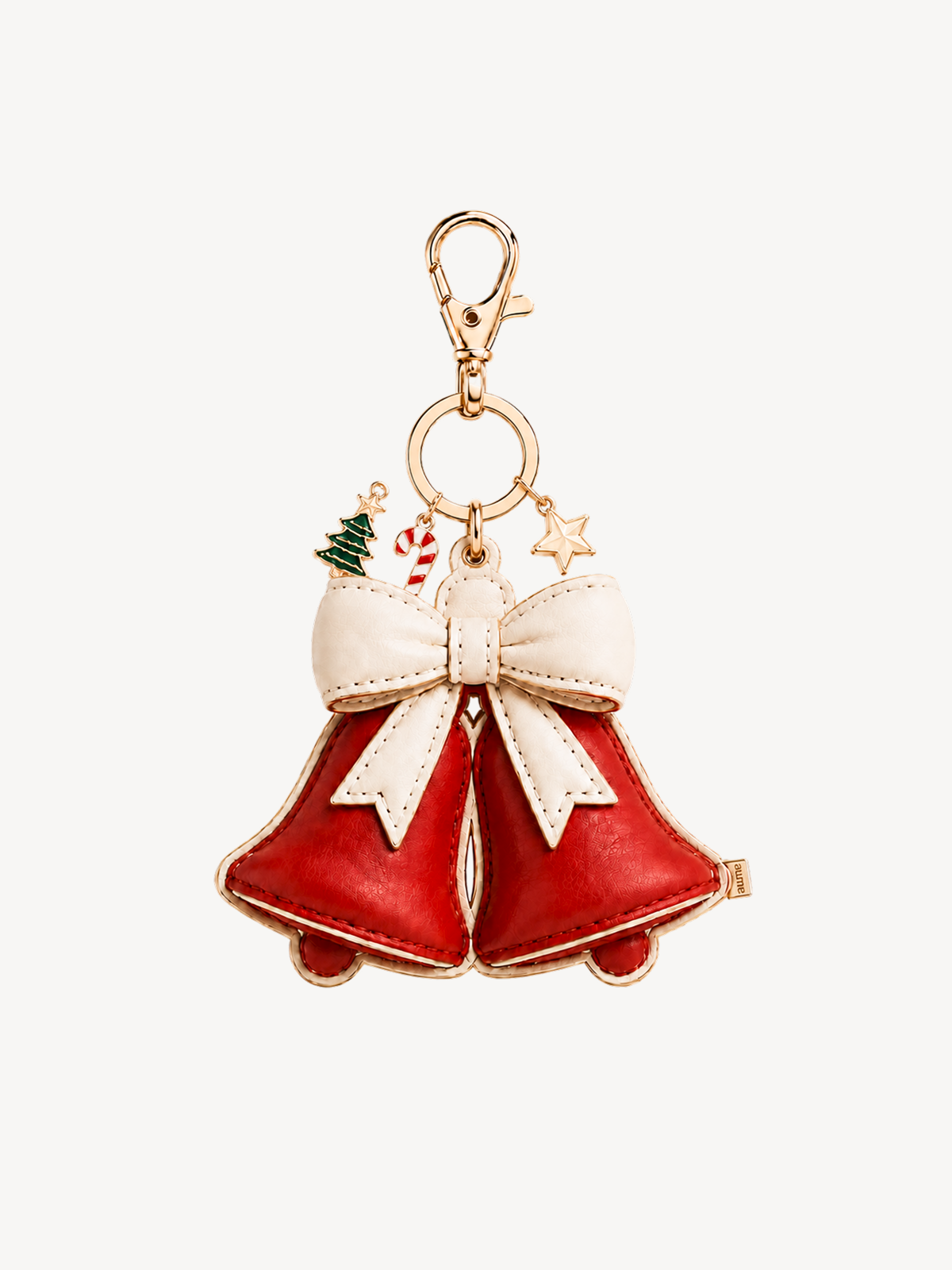 Holiday Bell Bow Charm