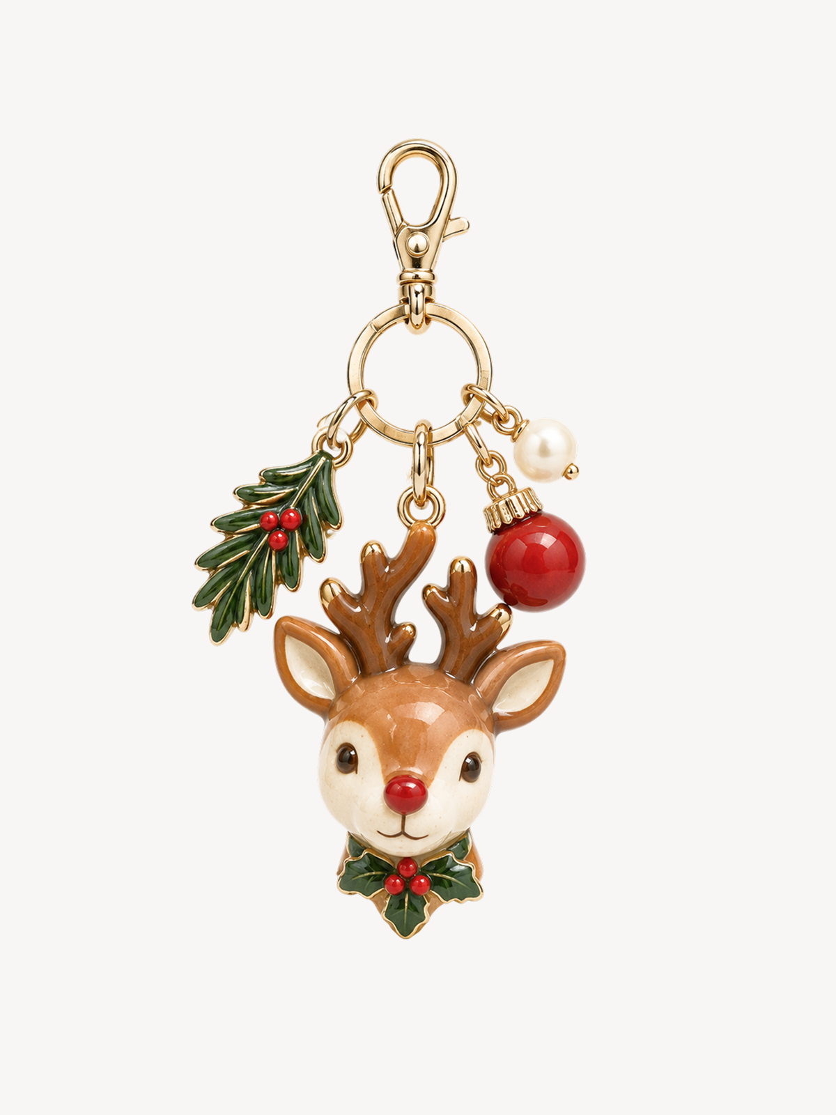 Merry Reindeer Charm
