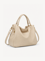 Vera Soft Leather Satchel, view 8