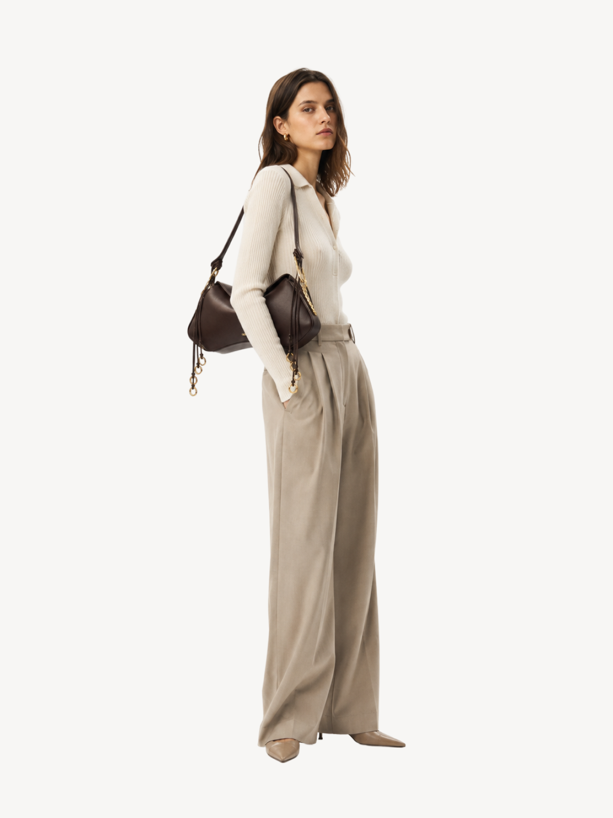 Celeste Charm Barrel Shoulder Bag, view 8