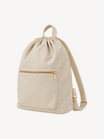 Luma Drawstring Canvas Backpack, view 10