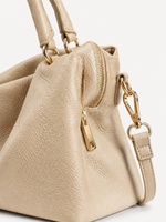 Vera Soft Leather Satchel, view 6