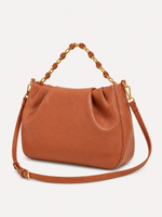Cora Chain-Top Crossbody, back view