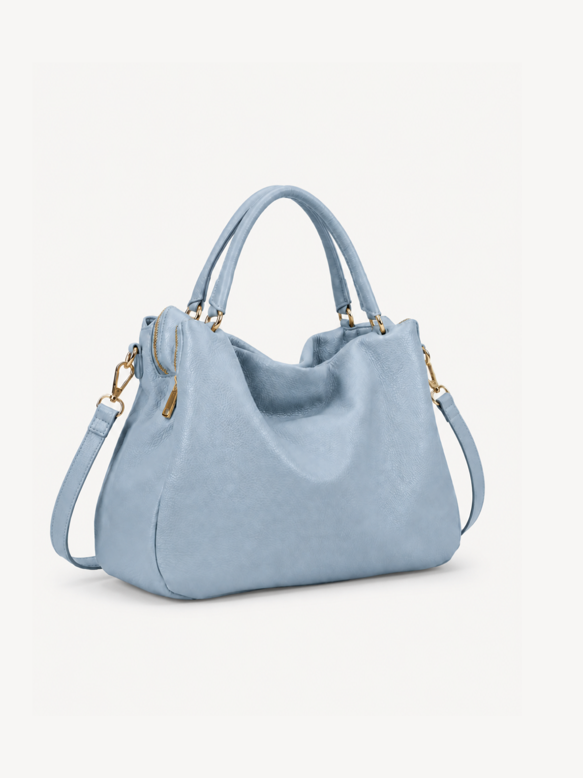 Vera Soft Leather Satchel, view 10