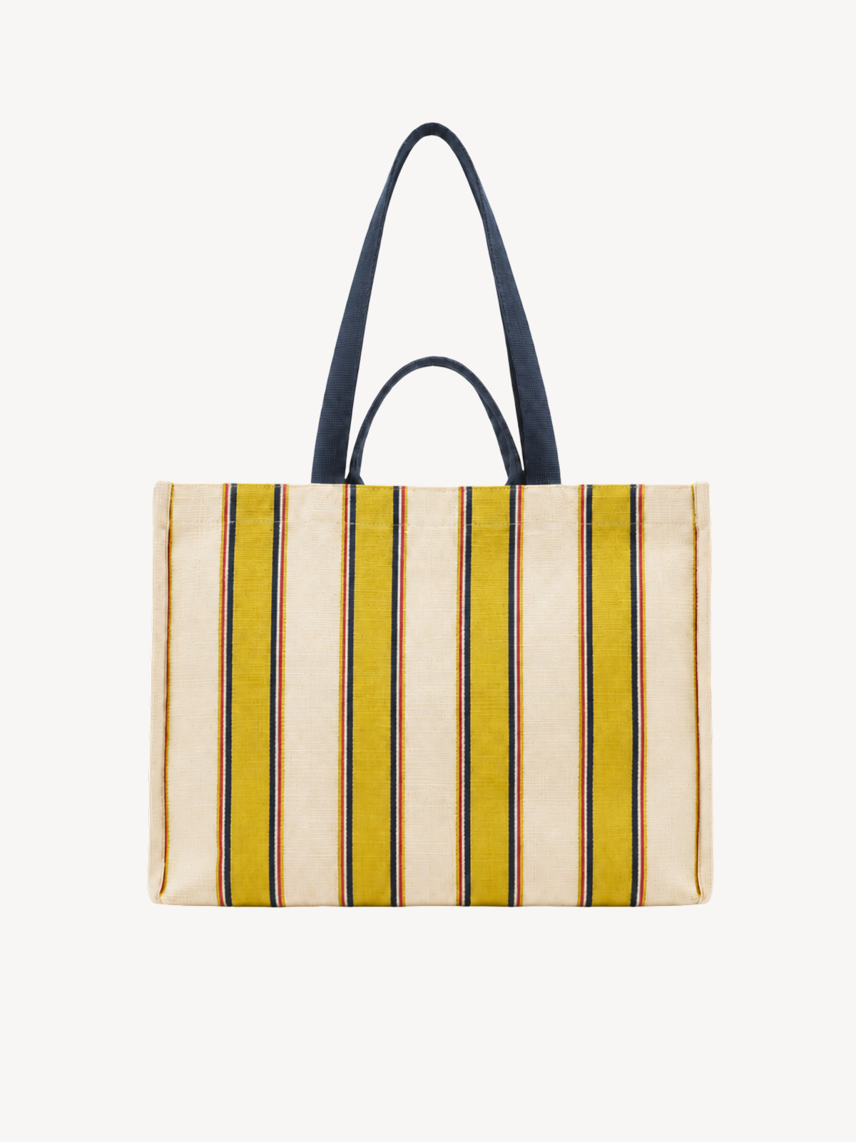 Riviera Stripe Canvas Tote