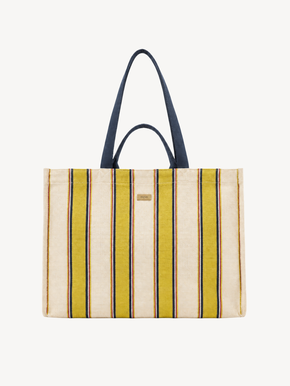 Riviera Stripe Canvas Tote